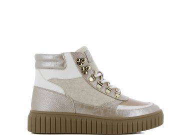 Μπεζ μποτάκι sneaker - SJ - 