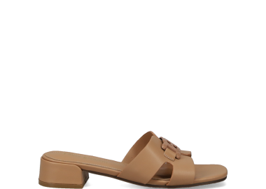 Μπεζ mule πέδιλο - LAURA BIAGIOTTI - 