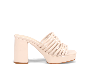 Μπεζ mule πέδιλο - CAMILLE - 