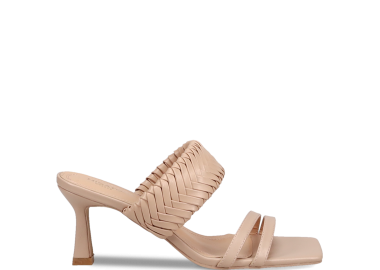 Μπεζ mule πέδιλο - MIGATO - 