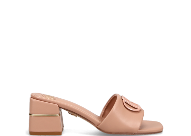 Μπεζ mule πέδιλο - LAURA BIAGIOTTI - 