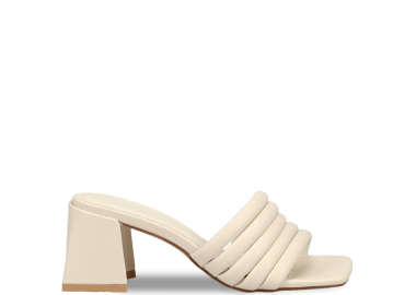 Μπεζ mule πέδιλο - MIGATO - 