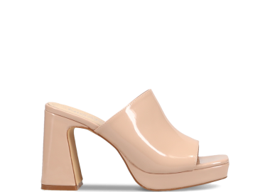 Μπεζ mule πέδιλο - MIGATO - 