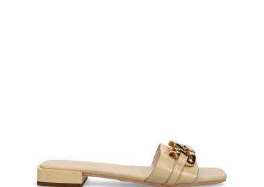 Μπεζ mule σανδάλι - LAURA BIAGIOTTI - 