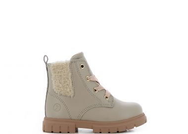Μπεζ παιδικό μποτάκι - SJ - 
