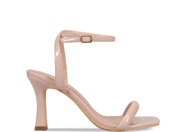 Μπεζ πέδιλο λουστρίνι - MIGATO - 