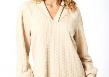 ΜΠΕΖ ΠΛΕΚΤΗ ΖΑΚΑΡ ΜΠΛΟΥΖΑ ΜΕ ΜΑΝΣΕΤΕΣ - Anna Raxevsky - 