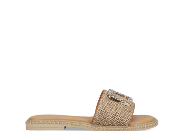 Μπεζ σανδάλι - MIGATO - 