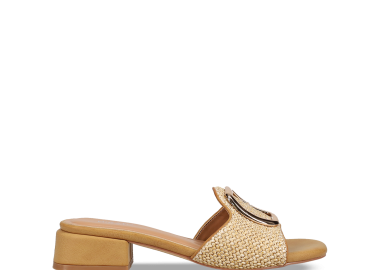 Μπεζ σανδάλι - MIGATO - 