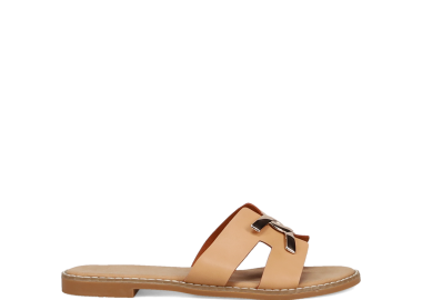 Μπεζ σανδάλι - CAMILLE - 