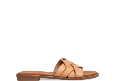 Μπεζ σανδάλι - MIGATO - 