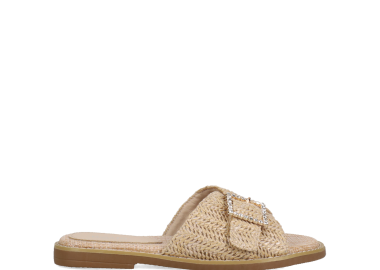 Μπεζ σανδάλι - MIGATO - 