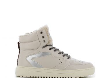 Μπεζ sneaker μποτάκι - SJ - 