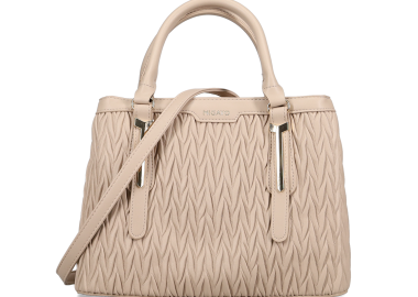 Μπεζ τσάντα χειρός - MIGATO - 