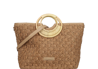 Μπεζ τσάντα χειρός - LOVE TO LOVE by GAI MATTIOLO - 