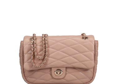 Μπεζ τσάντα ώμου - MIGATO - 