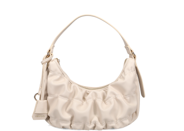 Μπεζ τσάντα ώμου - MIGATO - 