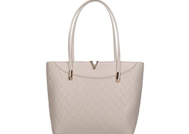 Μπεζ τσάντα ώμου - VENCI - 