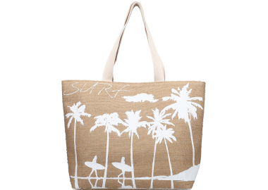 Μπεζ τσάντα θαλάσσης - MIGATO - 