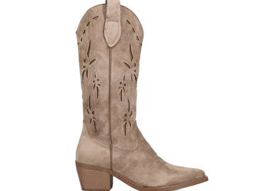 Μπεζ western μπότα - MIGATO - 