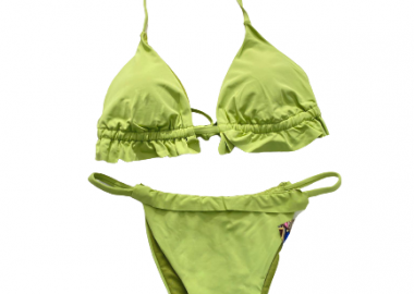 Μπικίνι Σετ Μαγιό Beach Fashionista Λαχανί - Amelie's - 