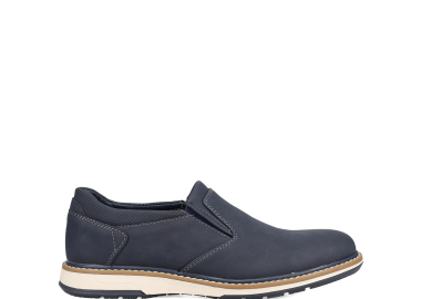 Μπλε ανδρικό loafer - MIGATO - 