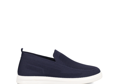 Μπλε ανδρικό loafer - MIGATO - 