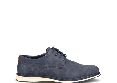 Μπλε ανδρικό παπούτσι Oxford - MIGATO - 