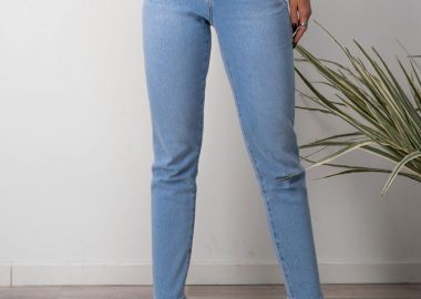 ΜΠΛΕ ΑΝΟΙΧΤΟ ΤΖΙΝ ΠΑΝΤΕΛΟΝΙ- LIBBY - fashionroom - 