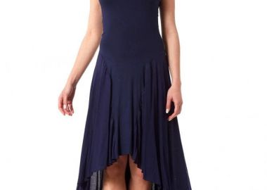 ΜΠΛΕ ΑΣΥΜΜΕΤΡΟ ΜΑΞΙ ΦΟΡΕΜΑ ΜΕ ΣΟΥΡΕΣ - Anna Raxevsky - 