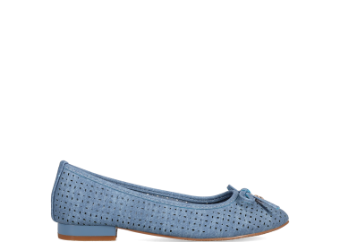 Μπλε denim μπαλαρίνα - LAURA BIAGIOTTI - 