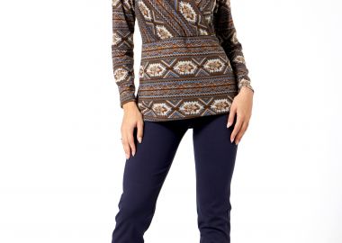 ΜΠΛΕ ΕΛΑΣΤΙΚΟ ΠΑΝΤΕΛΟΝΟΚΟΛΑΝ - Anna Raxevsky - 