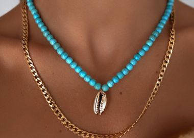 ΜΠΛΕ ΚΟΛΙΕ ΜΕ ΚΟΧΥΛΙ - JAFAR - sense-shop - 