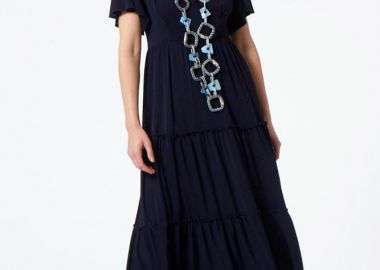 ΜΠΛΕ ΜΑΞΙ ΚΛΟΣ ΦΟΡΕΜΑ ΜΕ ΒΟΛΑΝ - Anna Raxevsky - 