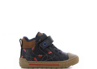 Μπλε παιδικό μποτάκι sneaker - SJ - 