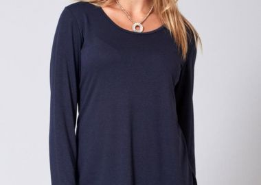 ΜΠΛΕ ΠΛΕΚΤΗ ΜΠΛΟΥΖΑ ΛΑΙΜΟΚΟΨΗ - Anna Raxevsky - 