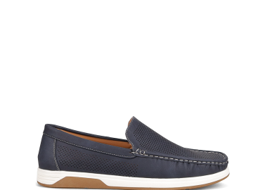 Μπλε σκούρο ανδρικό loafer - MIGATO - 