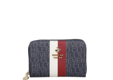 Μπλε σκούρο πορτοφόλι - BEVERLY HILLS POLO CLUB - 