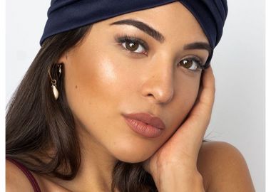 ΜΠΛΕ ΣΚΟΥΡΟ ΤΟΥΡΜΠΑΝΙ- IVY - fashionroom - 