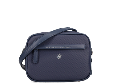 Μπλε τσάντα χιαστί - BEVERLY HILLS POLO CLUB - 
