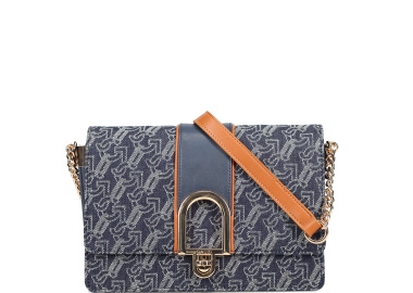 Μπλε τσάντα ώμου - GAUDI - 