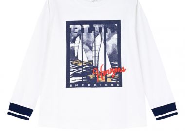 Μπλούζα - Λευκό 12-226109-5 - energiers - 