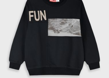 Μπλούζα - ΜΑΥΡΟ 13-226007-5 - energiers - 