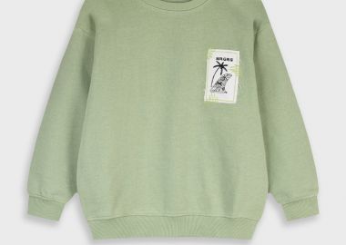 Μπλούζα - ΣΚΟΝΙΣΜΕΝΟ ΠΡΑΣΙΝΟ 13-226010-5 - energiers - 