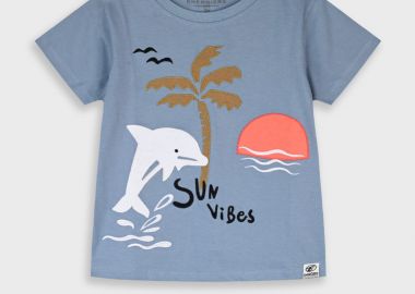 Μπλούζα - ΣΚΟΝΙΣΜΕΝΟ ΣΙΕΛ 12-226130-5 - energiers - 