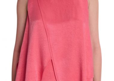 Μπλούζα Αμάνικη Ale Με Ιδιαίτερο Σχέδιο 82255800-CORAL Γυναικείο - Ale - 