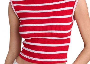 Μπλούζα Αμάνικη Attrattivo Μαρινιέρα 9921031-RED Γυναικείο - Attrattivo - 