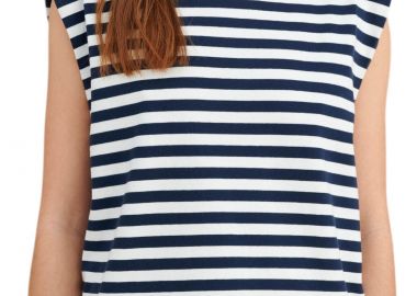 Μπλούζα Αμάνικη Attrattivo Ριγέ Αμάνικη 9923577-BLUE Γυναικείο - Attrattivo - 