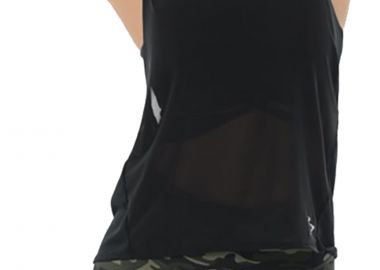 Μπλούζα Αμάνικη Beachbody Sheer Mesh 122547-001 Γυναικείο - Beachbody - 