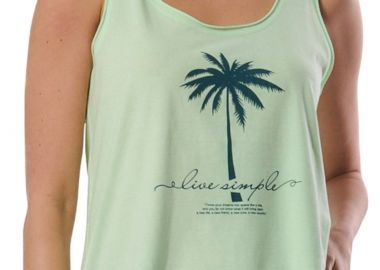 Μπλούζα Αμάνικη Body Action Regular Fit Beach 041424-07A Γυναικείο - Body Action - 